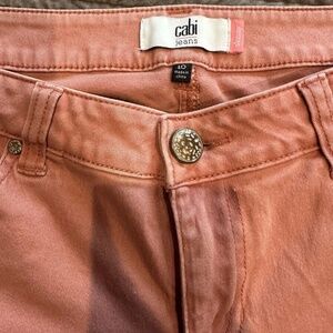 Cabi Brick Dust Skinny Jeans Size 10